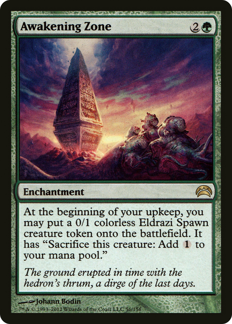 Image of Awakening Zone (PC2-056) - Planechase 2012 Foil