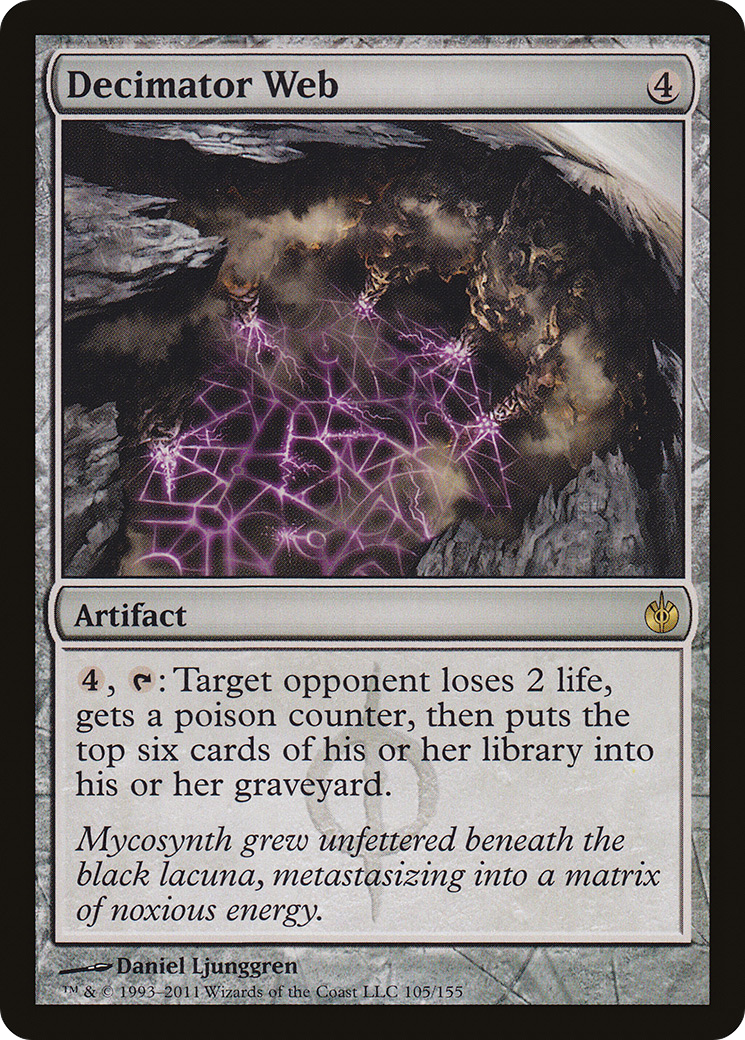 Image of Decimator Web (MBS-105) - Mirrodin Besieged Foil