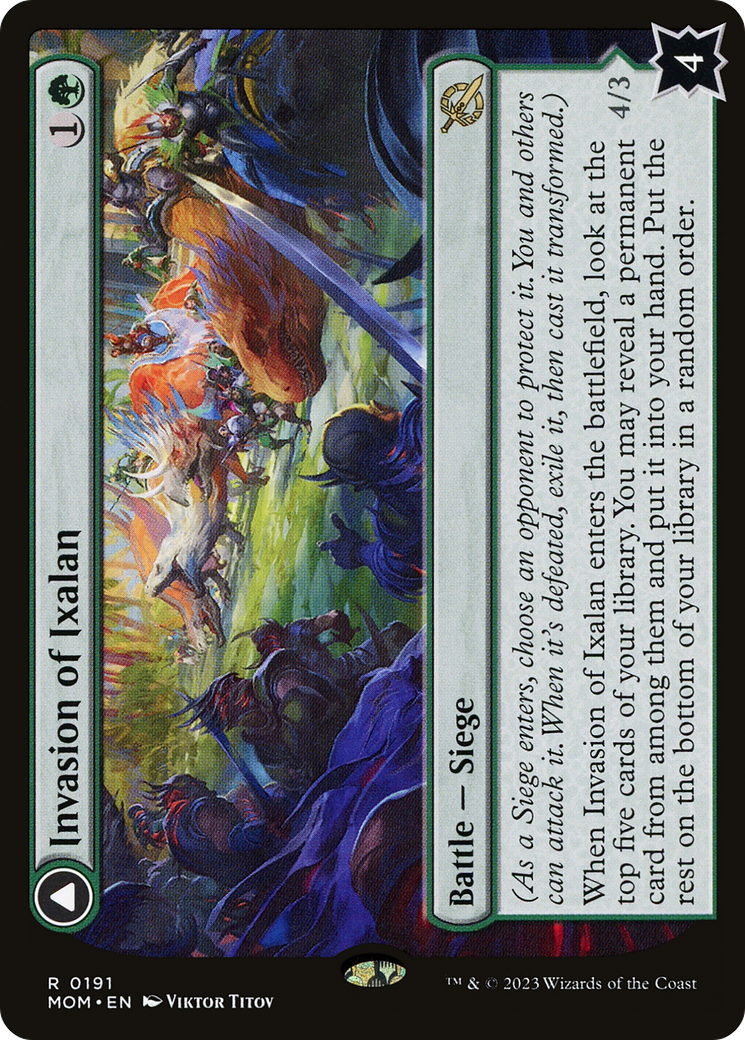 Image of Invasion of Ixalan (MOM-191) - March of the Machine Foil