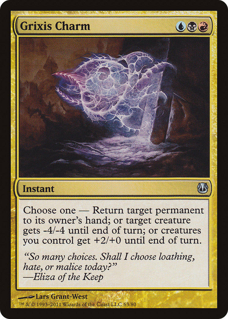 Image of Grixis Charm (DDH-063) - Duel Decks: Ajani vs. Nicol Bolas