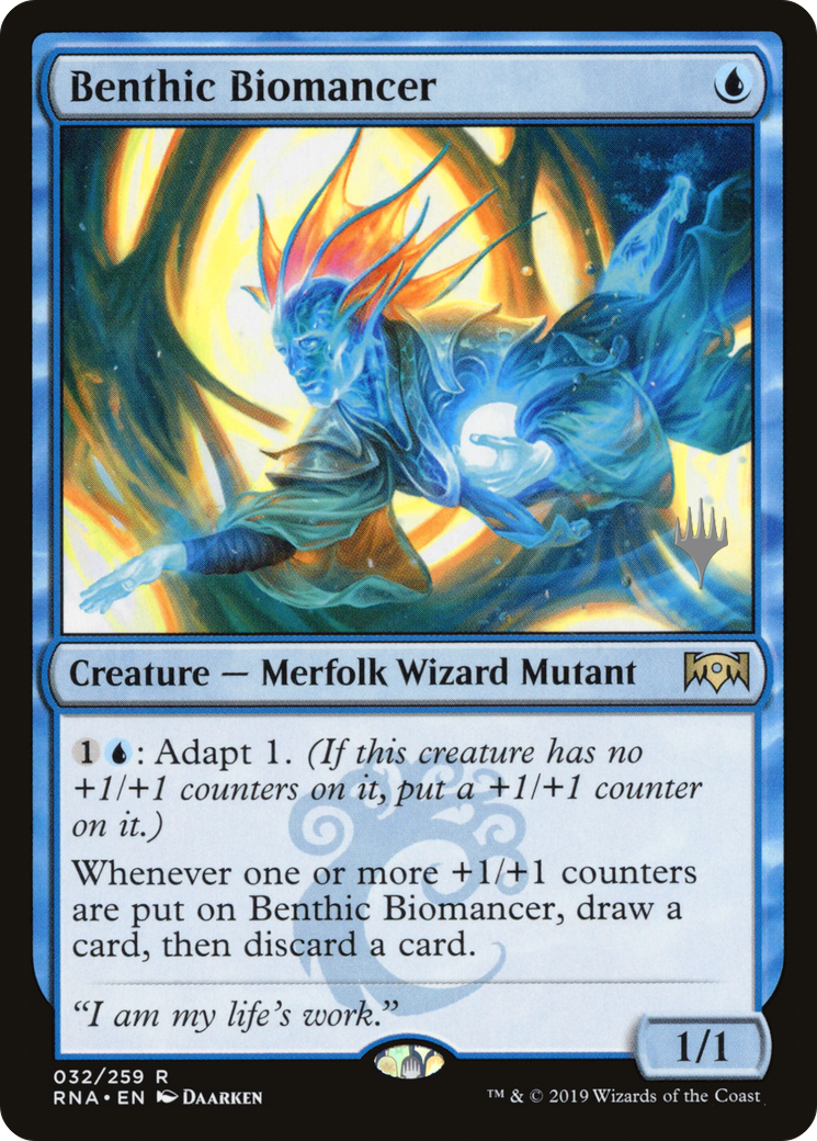 Image of Benthic Biomancer (PPM20-032) - Ravnica Allegiance Promos