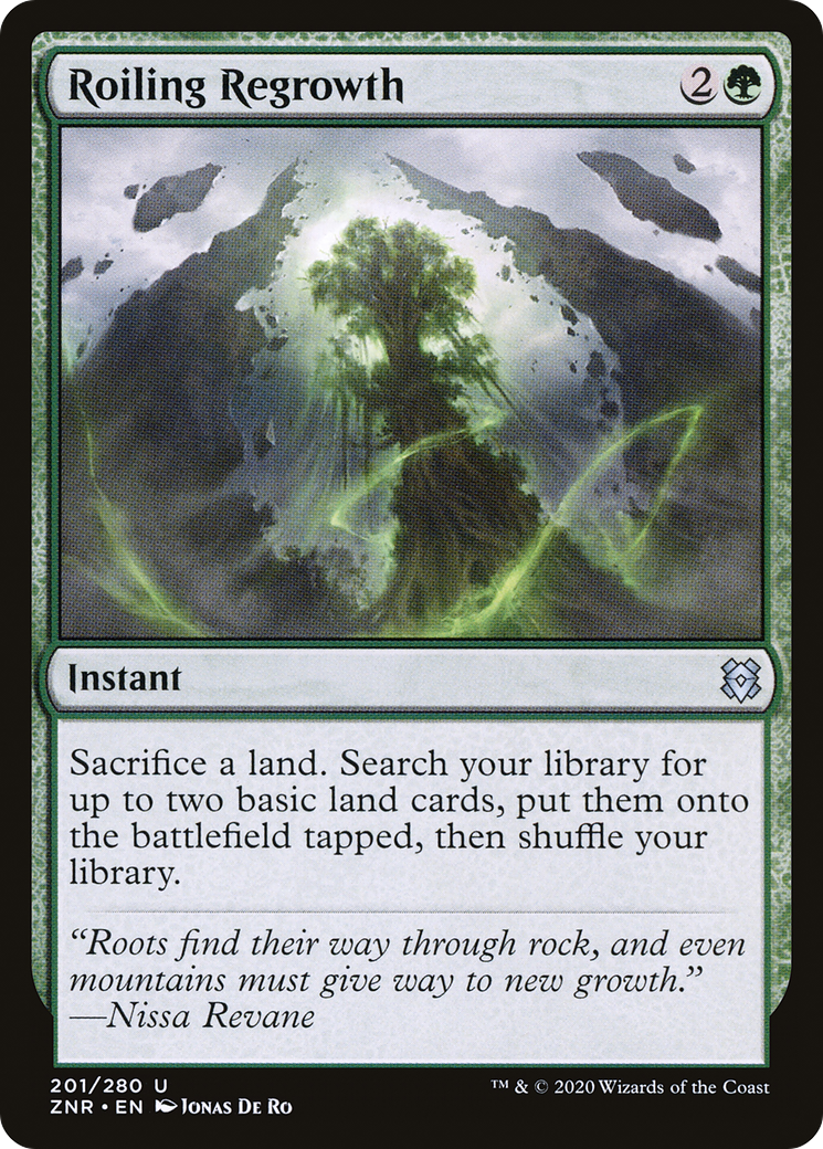 Image of Roiling Regrowth (ZNR-201) - Zendikar Rising