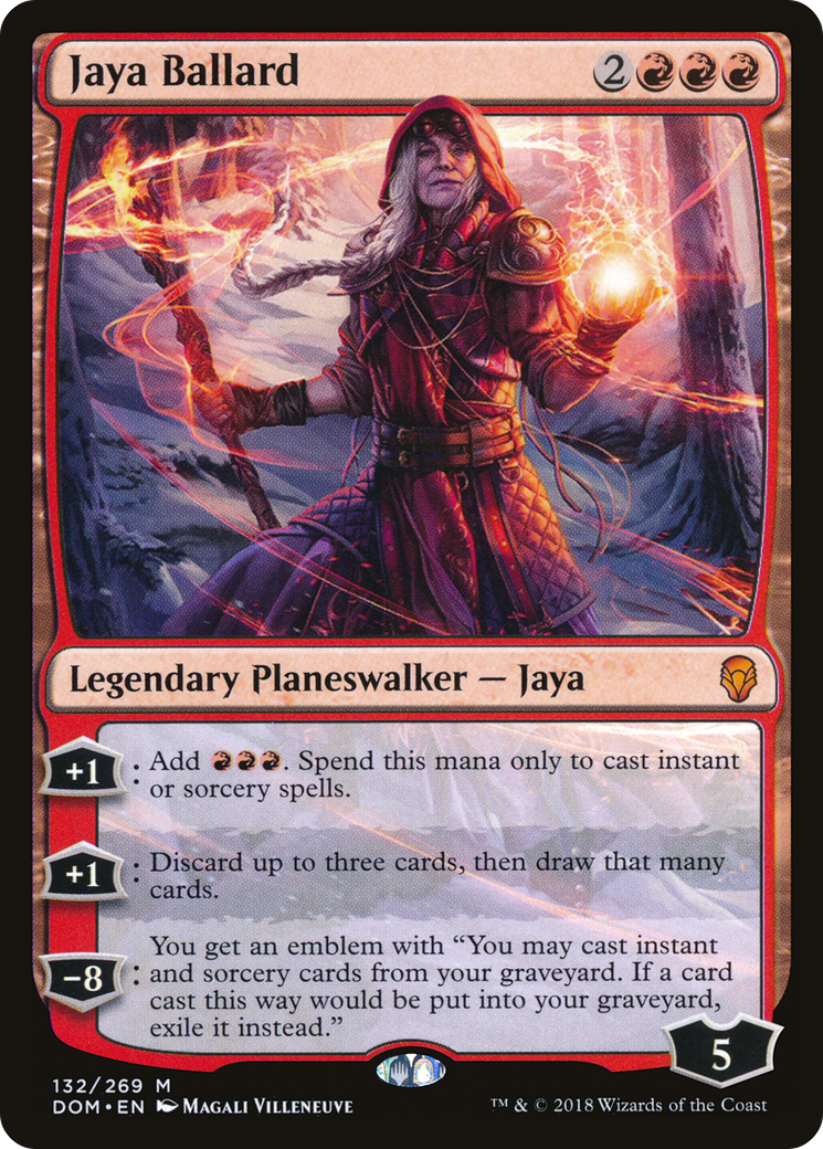 Image of Jaya Ballard (DOM-132) - Dominaria Foil