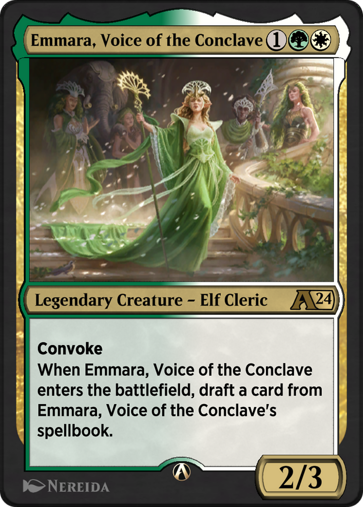 Image of Emmara, Voice of the Conclave (YMKM-022) - Alchemy: Murders at Karlov Manor