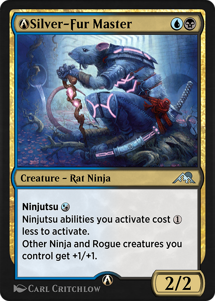 Image of A-Silver-Fur Master (NEO-A-236) - Kamigawa: Neon Dynasty