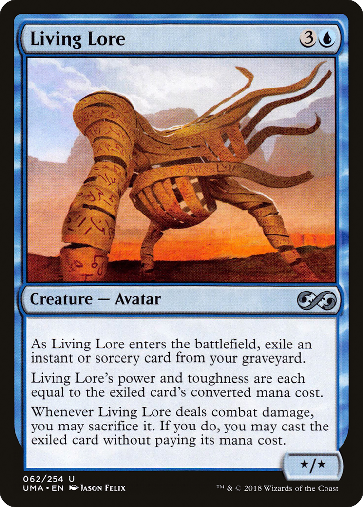 Image of Living Lore (UMA-062) - Ultimate Masters Foil