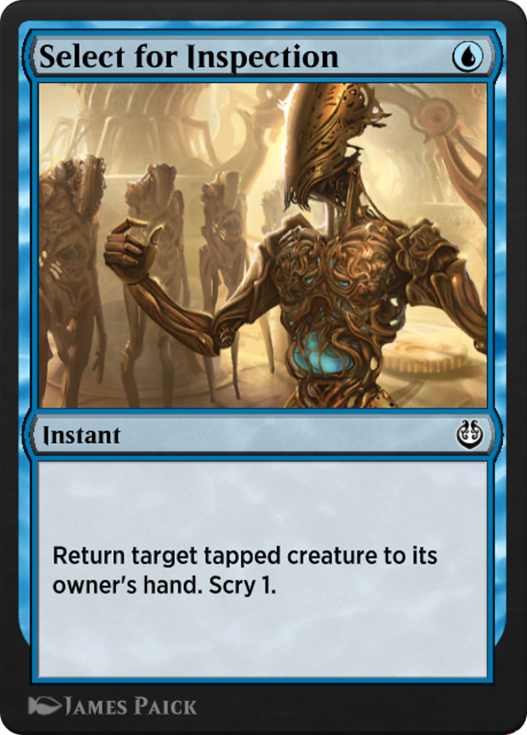 Image of Select for Inspection (KLR-063) - Kaladesh Remastered