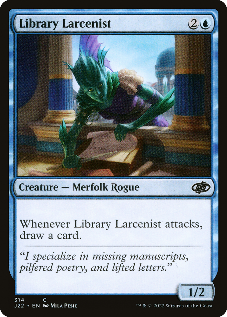 Image of Library Larcenist (J22-314) - Jumpstart 2022