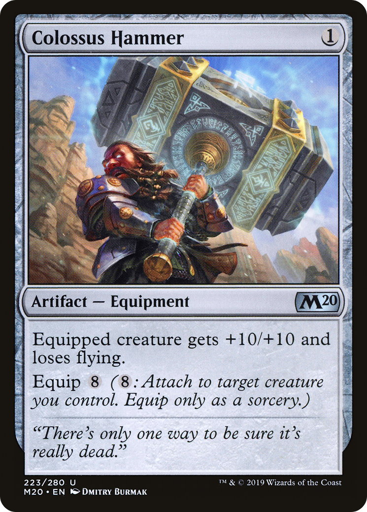 Image of Colossus Hammer (M20-223) - Core Set 2020