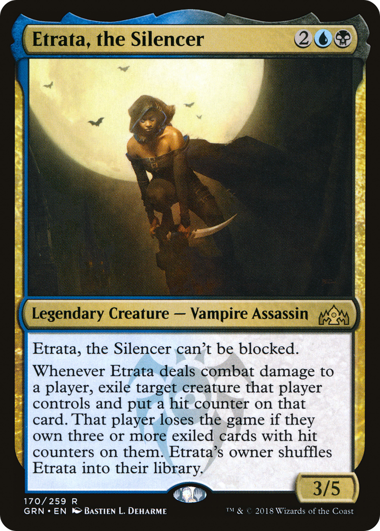 Image of Etrata, the Silencer (GRN-170) - Guilds of Ravnica