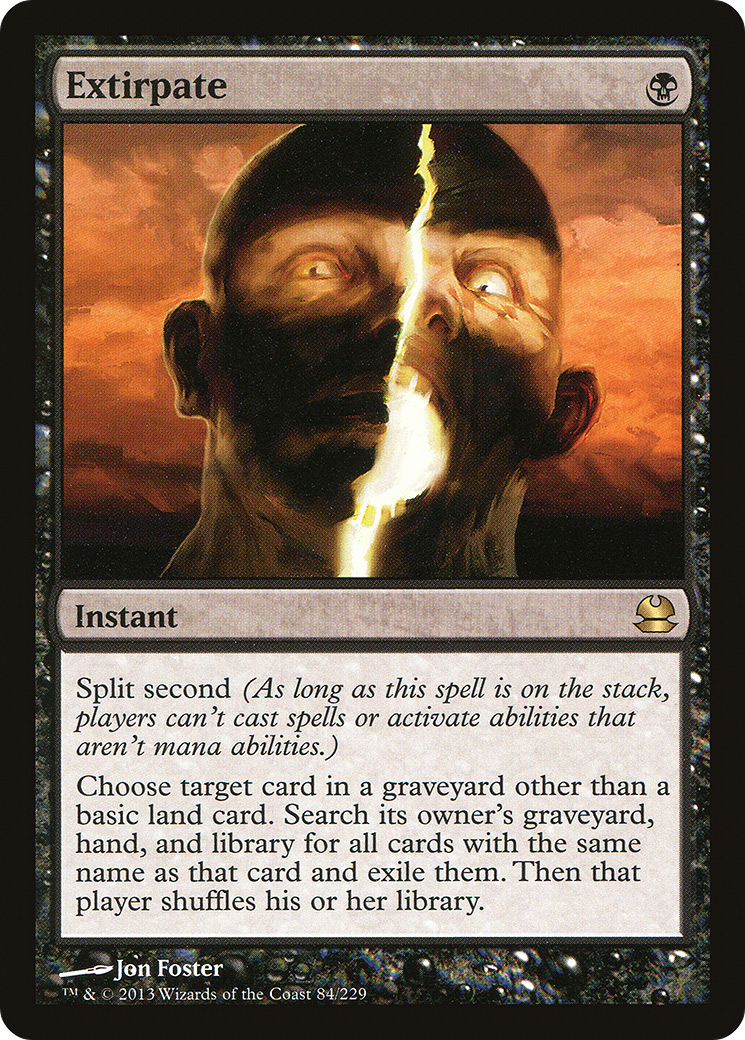 Image of Extirpate (MMA-084) - Modern Masters Foil