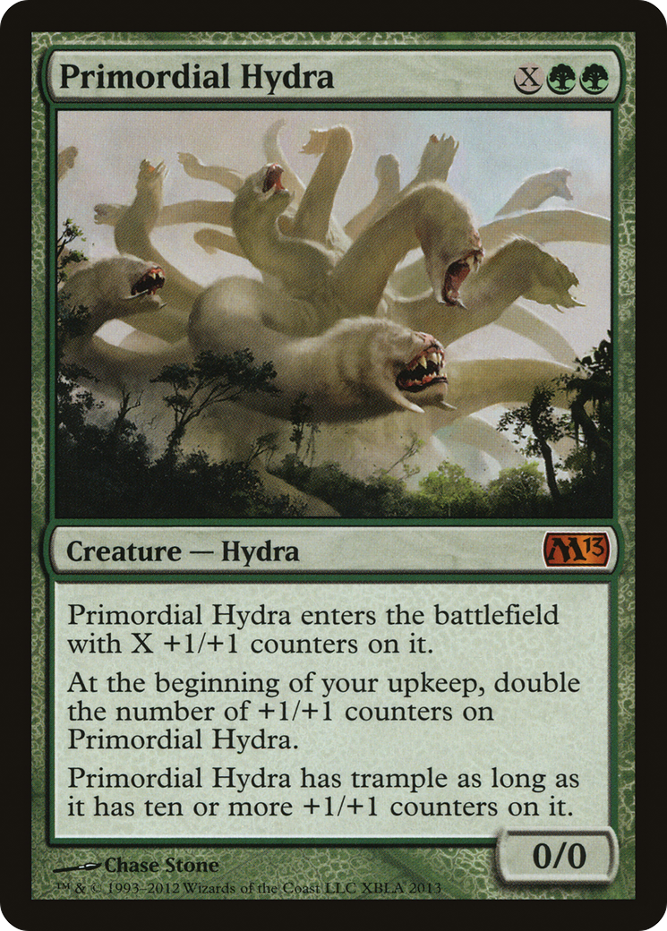 Image of Primordial Hydra (MEDIA-XBLA 2013) - Duels of the Planeswalkers 2013 Promos