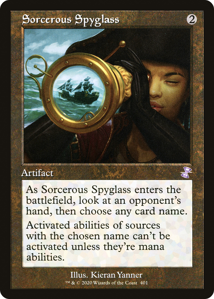 Image of Sorcerous Spyglass (TSR-401) - Time Spiral Remastered