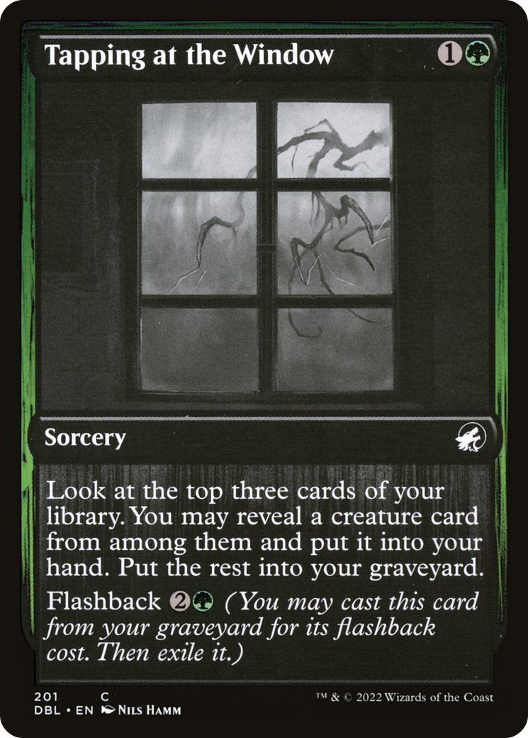 Image of Tapping at the Window (DBL-201) - Innistrad: Double Feature Foil