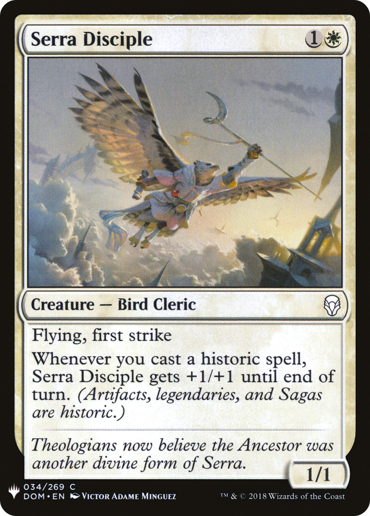 Image of Serra Disciple (LIST-DOM-34) - The List