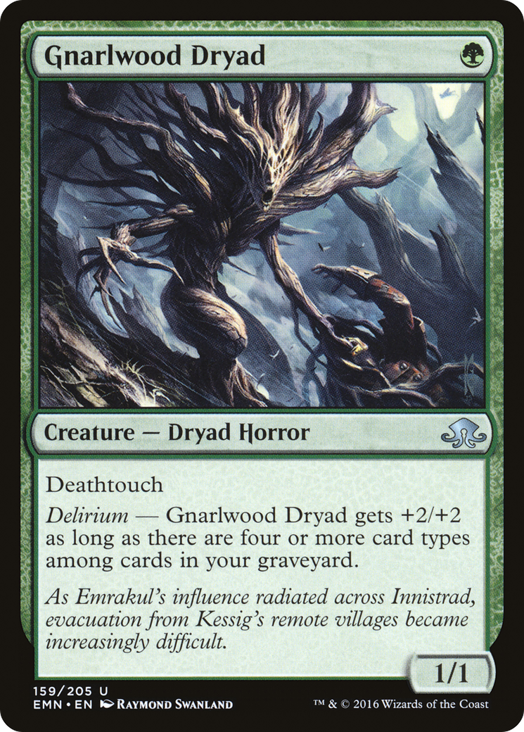 Image of Gnarlwood Dryad (EMN-159) - Eldritch Moon