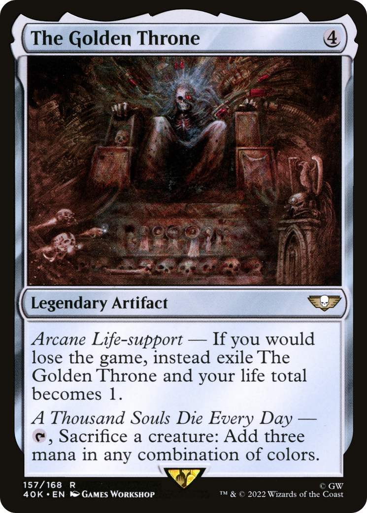 Image of The Golden Throne (40K-157) - Warhammer 40,000 Commander