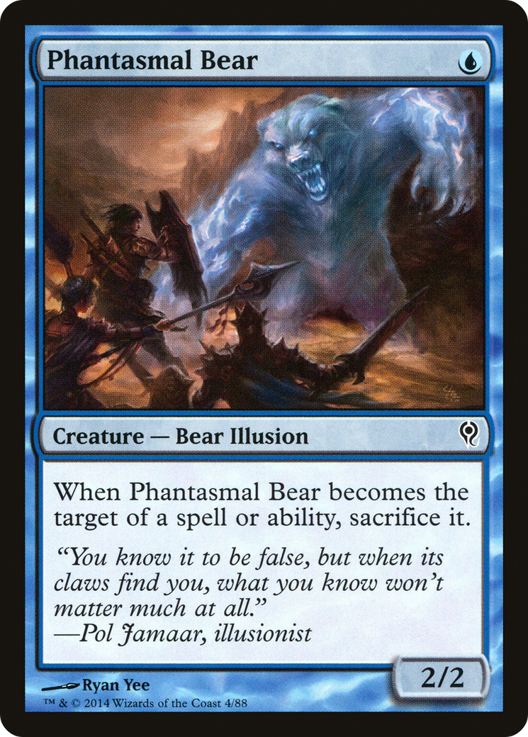 Image of Phantasmal Bear (DDM-004) - Duel Decks: Jace vs. Vraska