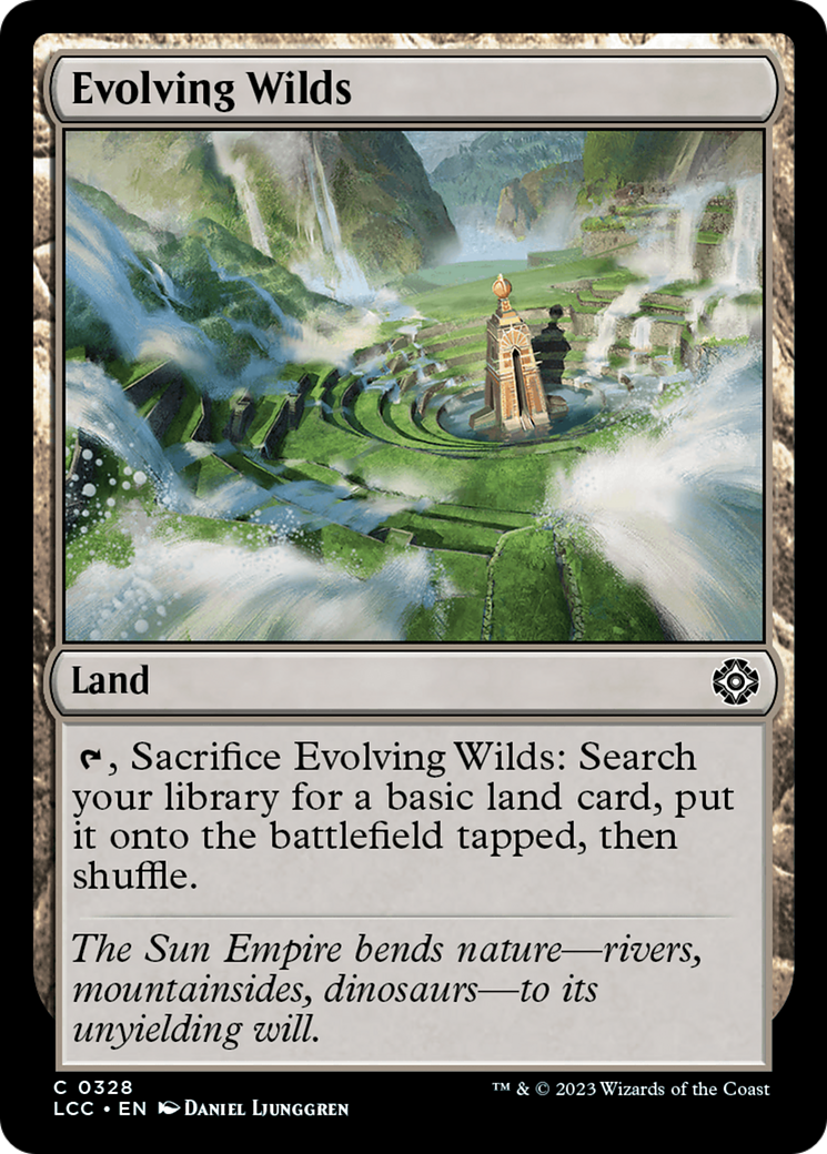 Image of Evolving Wilds (LCC-328) - The Lost Caverns of Ixalan Commander