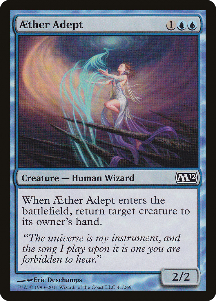 Image of Aether Adept (M12-041) - Magic 2012