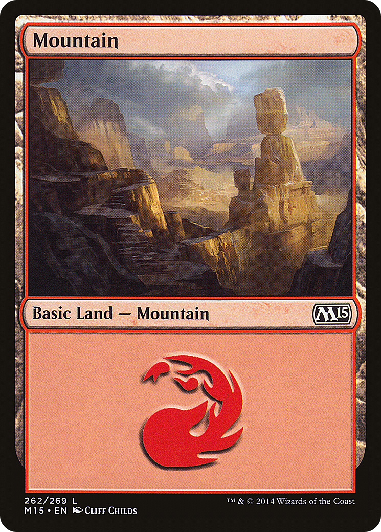 Image of Mountain (262) (M15-262) - Magic 2015 Foil