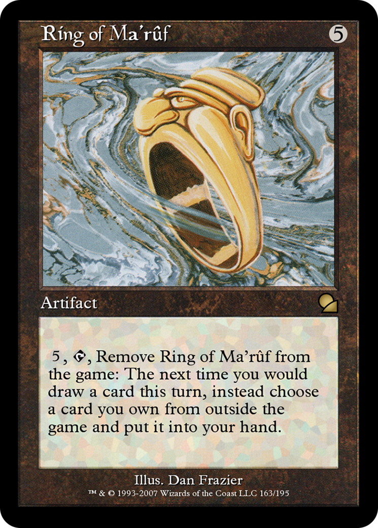 Image of Ring of Ma'rûf (ME1-163) - Masters Edition