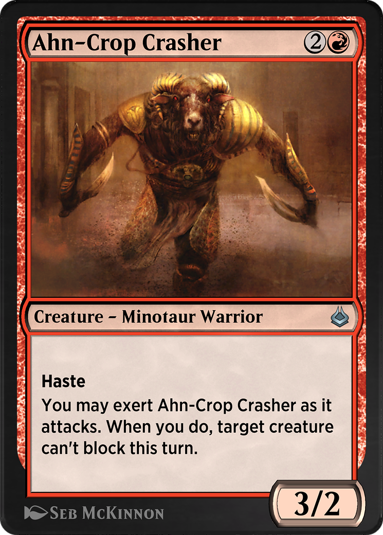 Image of Ahn-Crop Crasher (AKR-137) - Amonkhet Remastered