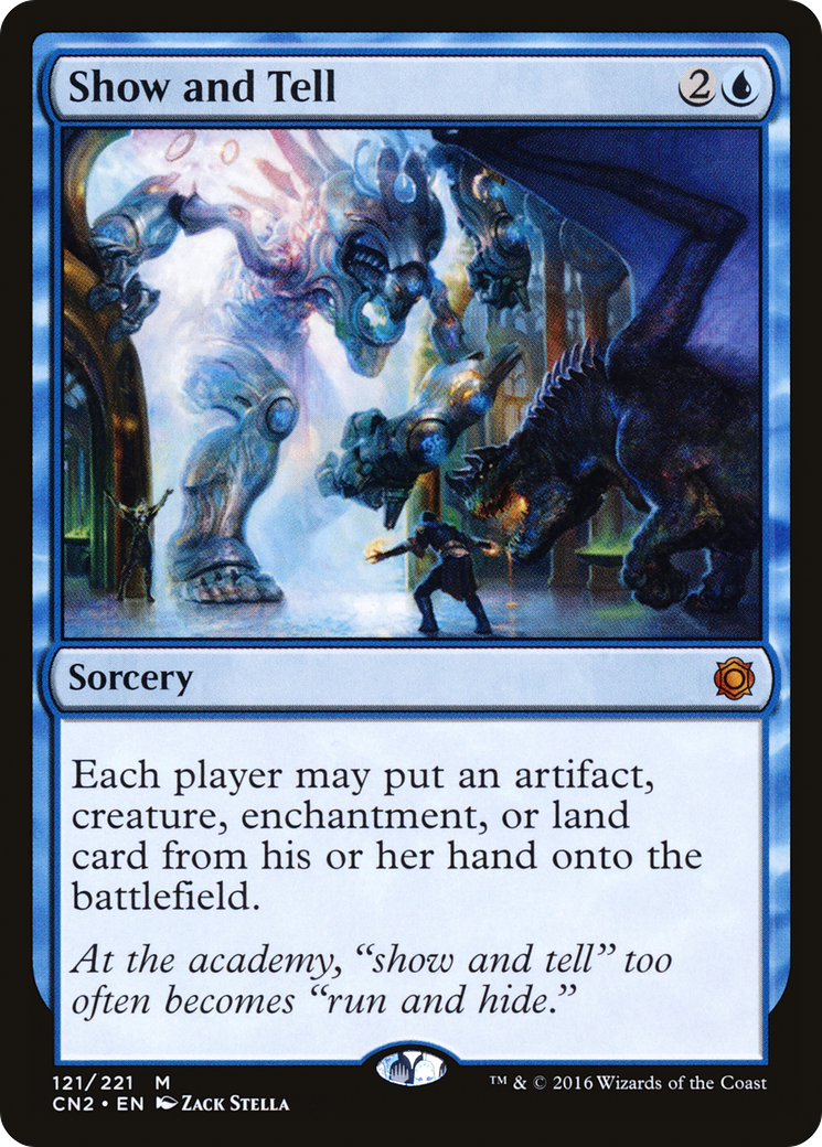 Image of Show and Tell (CN2-121) - Conspiracy: Take the Crown Foil
