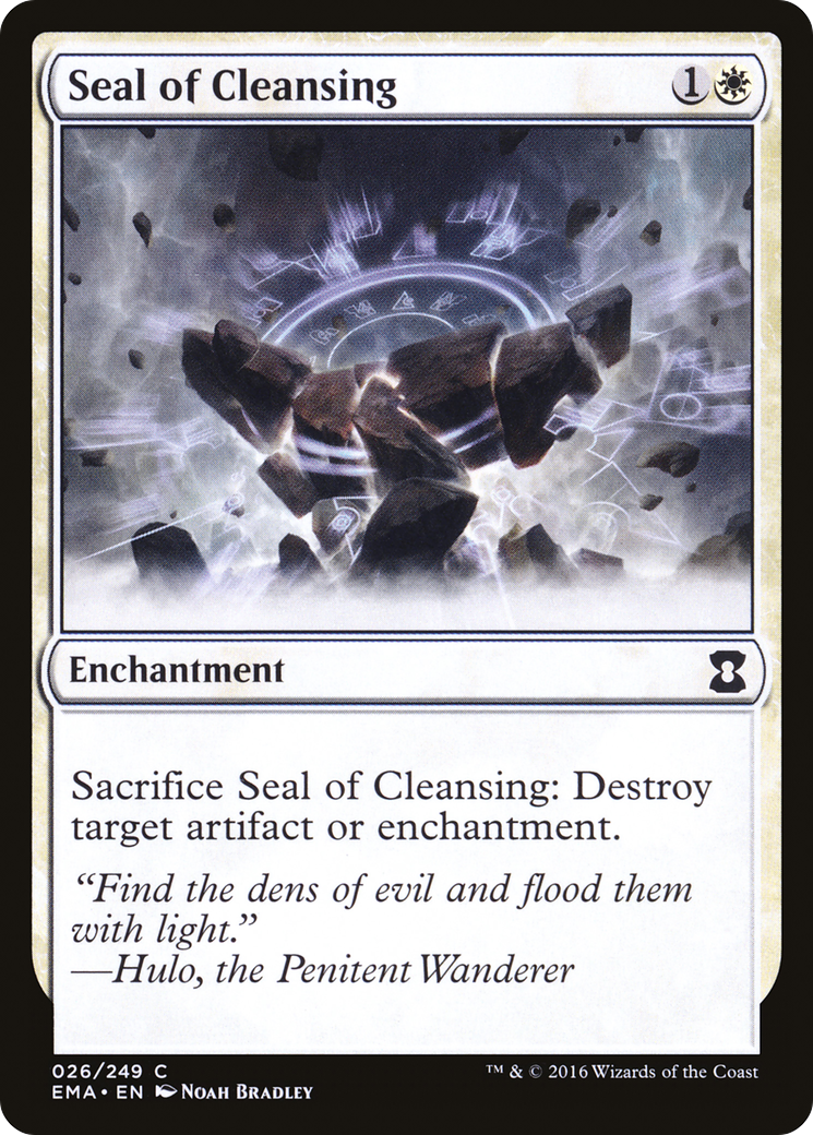 Image of Seal of Cleansing (EMA-026) - Eternal Masters