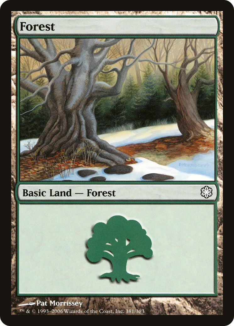 Image of Forest (381) (CTD-381) - Coldsnap Theme Decks