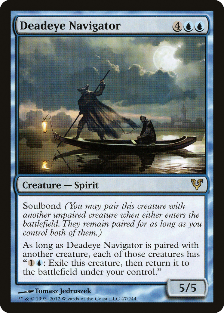 Image of Deadeye Navigator (AVR-047) - Avacyn Restored