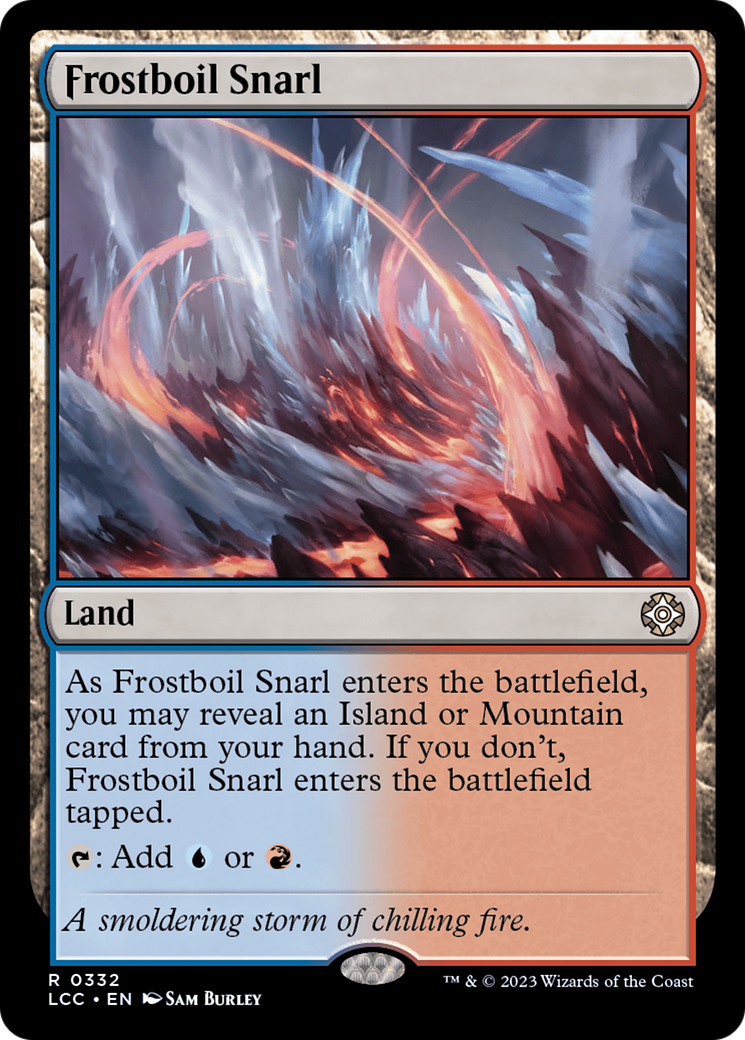 Image of Frostboil Snarl (LCC-332) - The Lost Caverns of Ixalan Commander