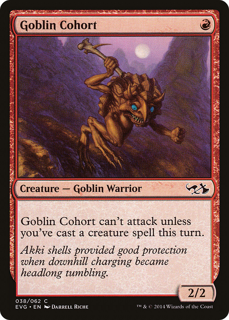 Image of Goblin Cohort (DD3-038) - Duel Decks Anthology: Elves vs. Goblins