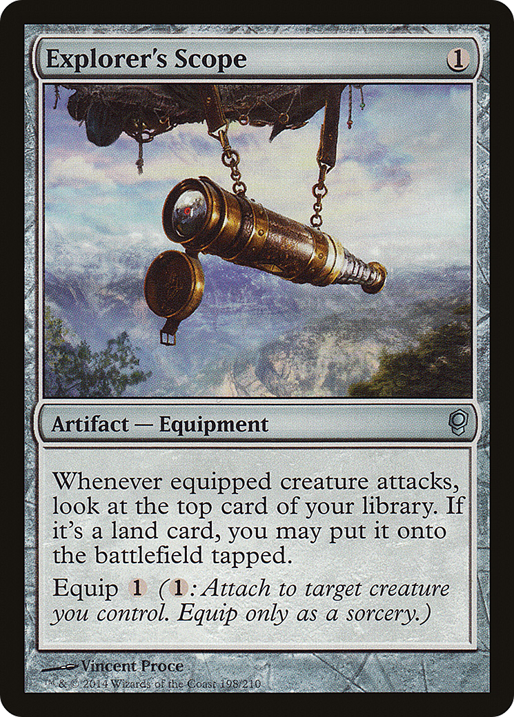 Image of Explorer's Scope (CNS-198) - Conspiracy Foil