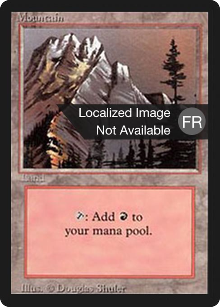 Image of Mountain (A) (FBB-290) - Foreign Black Border