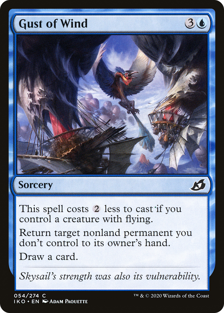 Image of Gust of Wind (IKO-054) - Ikoria: Lair of Behemoths