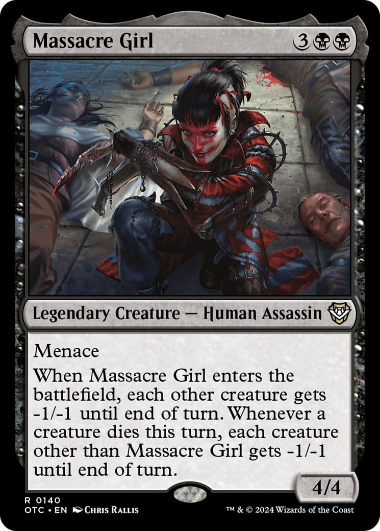 Image of Massacre Girl (OTC-140) - Outlaws of Thunder Junction Commander