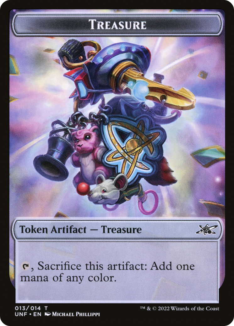 Image of Treasure Token (013) (UNF-013) - Unfinity Tokens