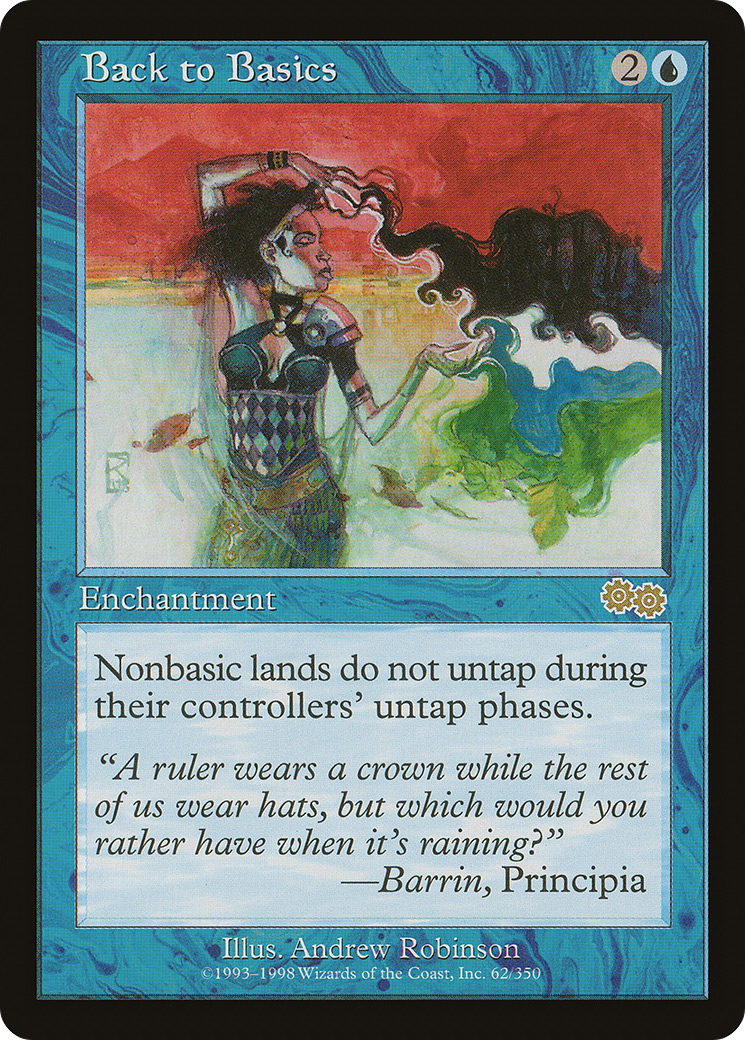 Image of Back to Basics (USG-062) - Urza's Saga