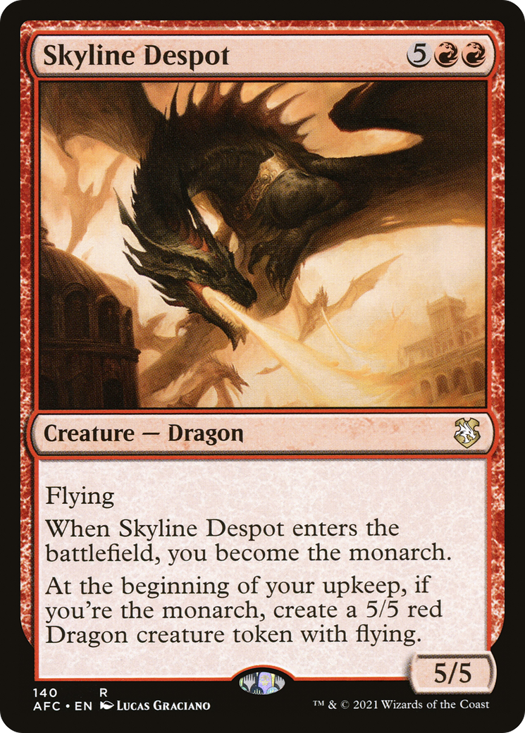 Image of Skyline Despot (AFC-140) - Forgotten Realms Commander