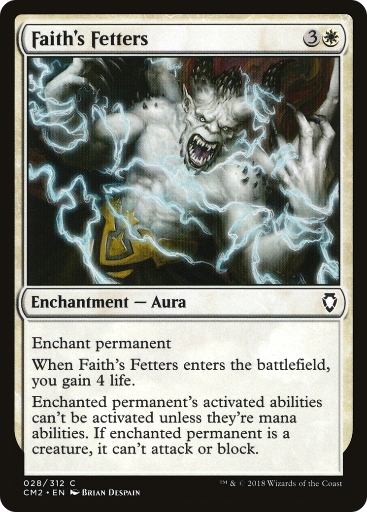 Image of Faith's Fetters (CM2-028) - Commander Anthology Volume II