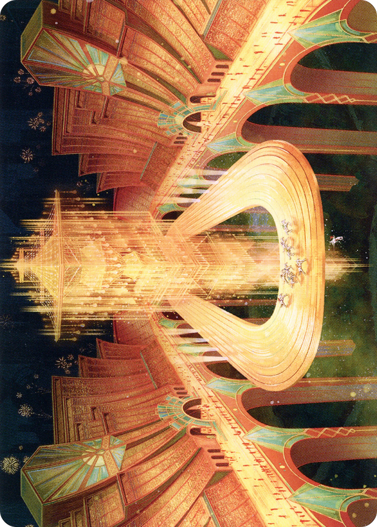 Image of Racers' Ring // Racers' Ring (ASNC-080) - New Capenna Art Series (Borderless) Foil