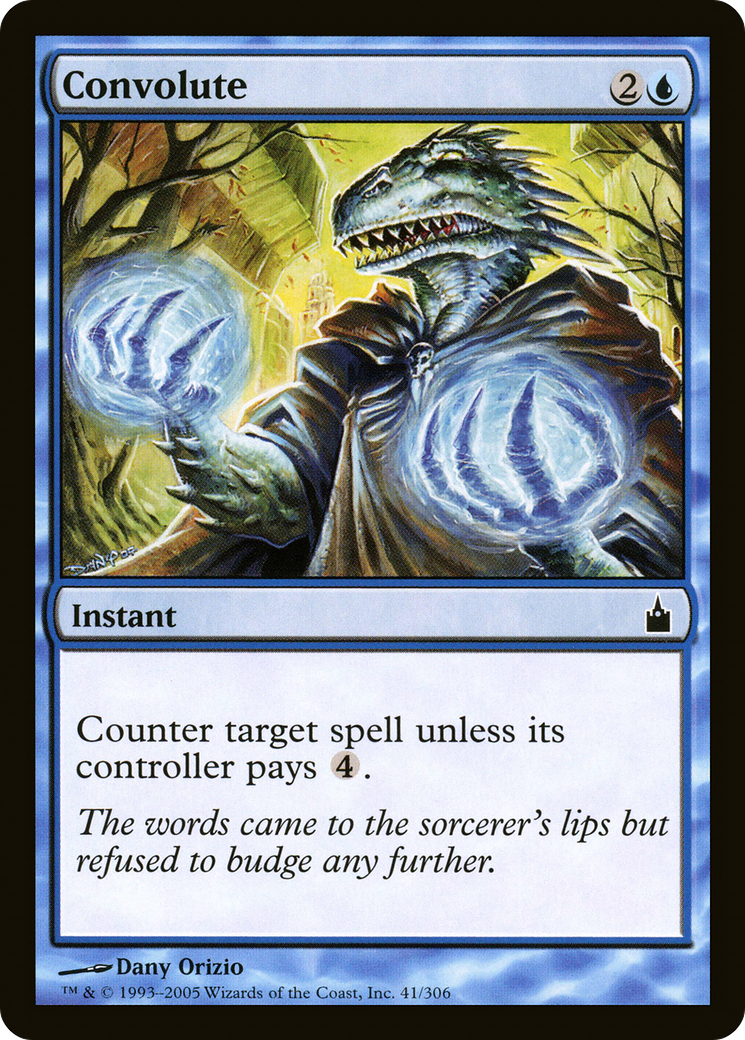 Image of Convolute (RAV-041) - Ravnica: City of Guilds Foil