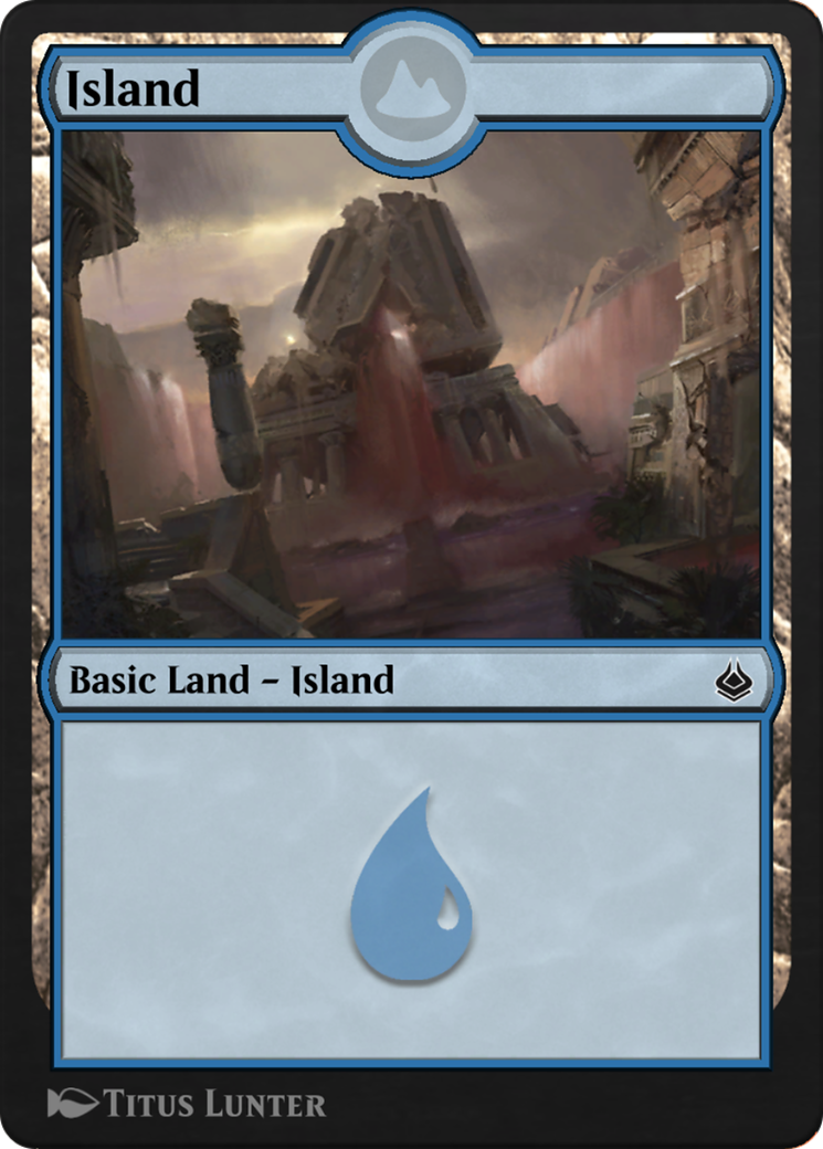 Image of Island (AKR-311) - Amonkhet Remastered