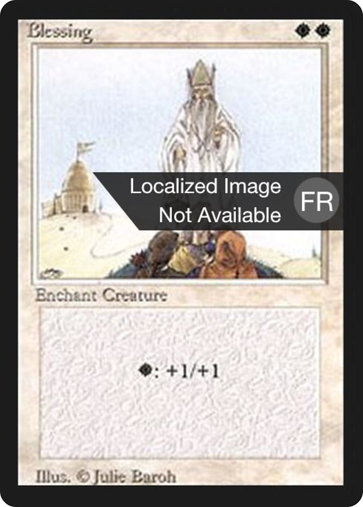 Image of Blessing (FBB-) - Foreign Black Border