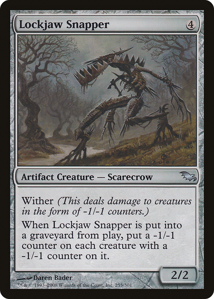 Image of Lockjaw Snapper (SHM-255) - Shadowmoor Foil