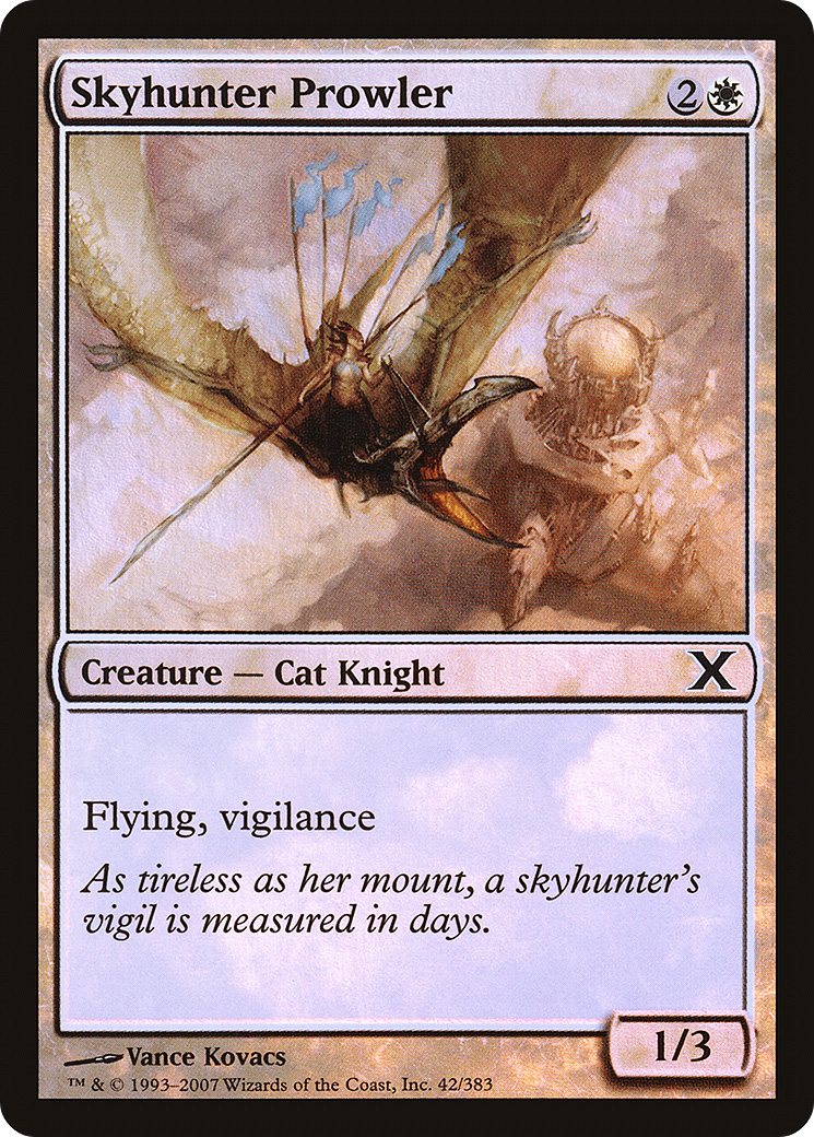 Image of Skyhunter Prowler (10E-42★) - Tenth Edition Foil
