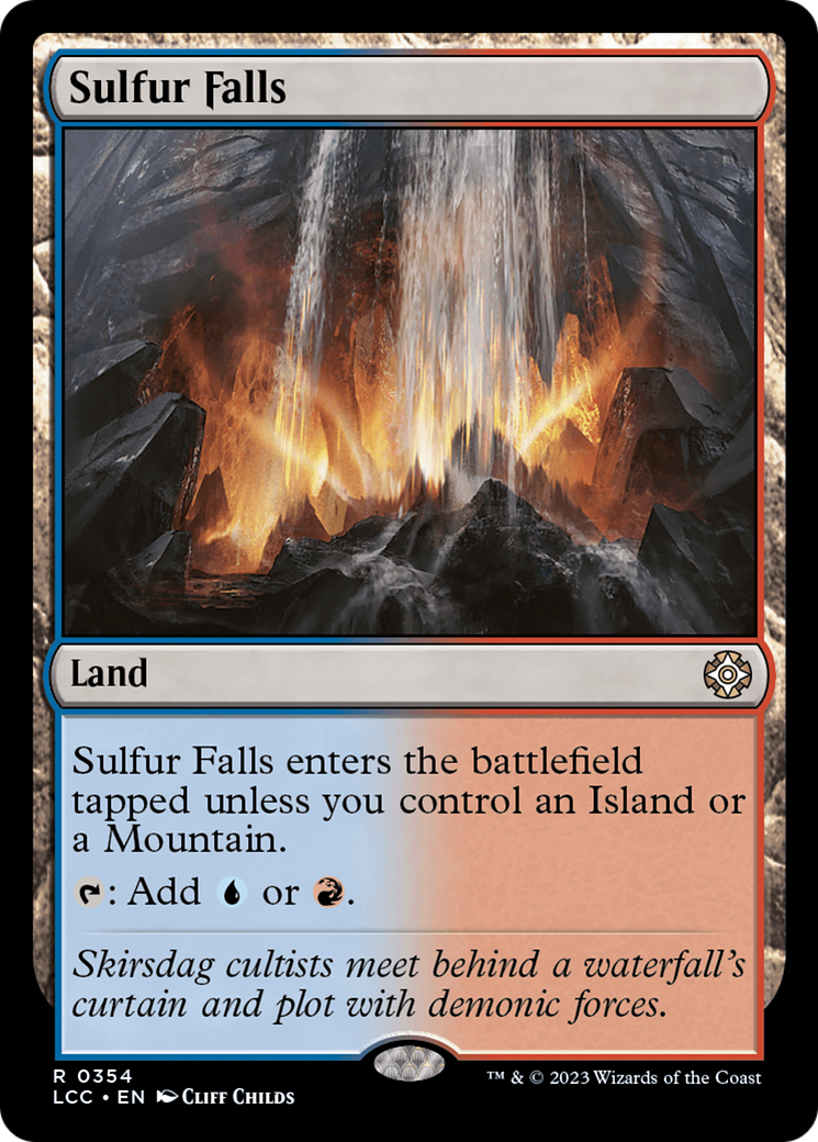 Image of Sulfur Falls (LCC-354) - The Lost Caverns of Ixalan Commander