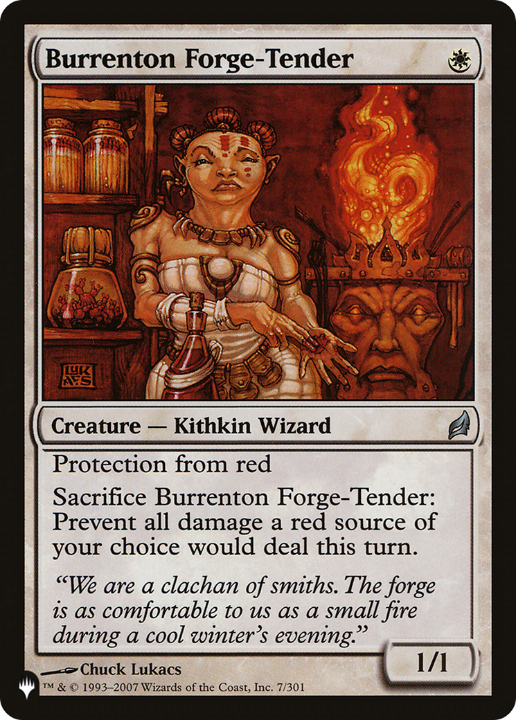 Image of Burrenton Forge-Tender (LIST-LRW-7) - The List