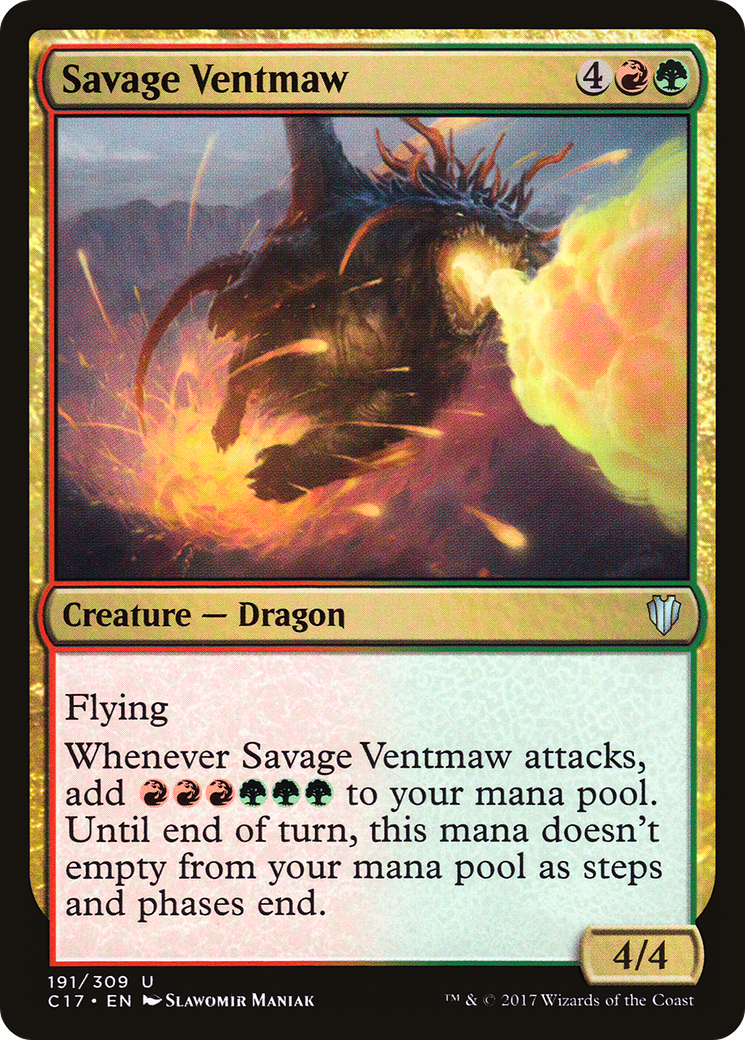Image of Savage Ventmaw (C17-191) - Commander 2017